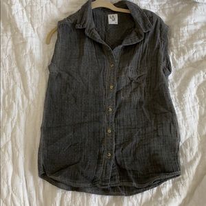 Thick flannel like top